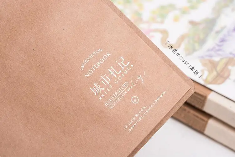 Блокнот в твердой обложке для путешествий с завязками милый свежий Ежедневник