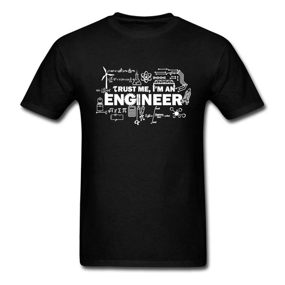 Фото Trust Me I'm An Engineer вариантах цветов дизайнерские мужские футболки мужская рубашка