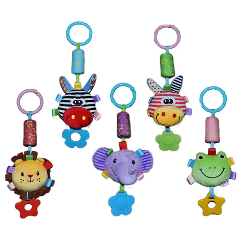 Младенческая плюшевая игрушка ремень кукла подвеска для коляски кровать