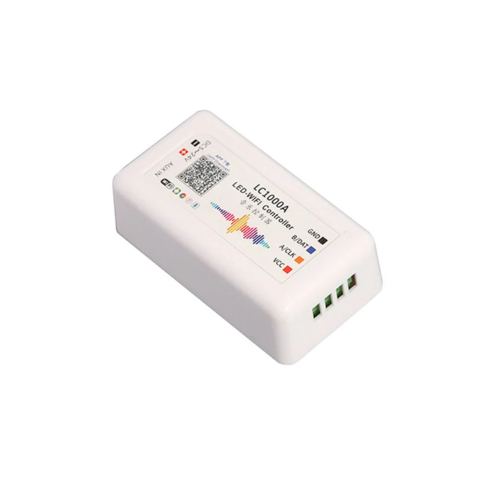 LC1000A DC5-24V WIFI-SPI музыкальный спектра Управление Б/у для Светодиодный Цифровой