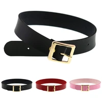 fashion belt collar choker necklace pu leather choker necklace for women men punk goth gothic accessories