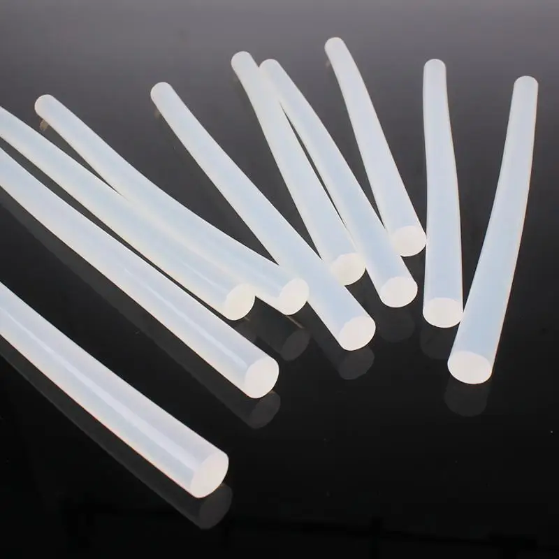 

DishyKooker 20pcs 7mm 11mm Hot Melt Glue Stick High Viscosity Adhesive Rods 300mm Length for Craft Electric Heating Glue