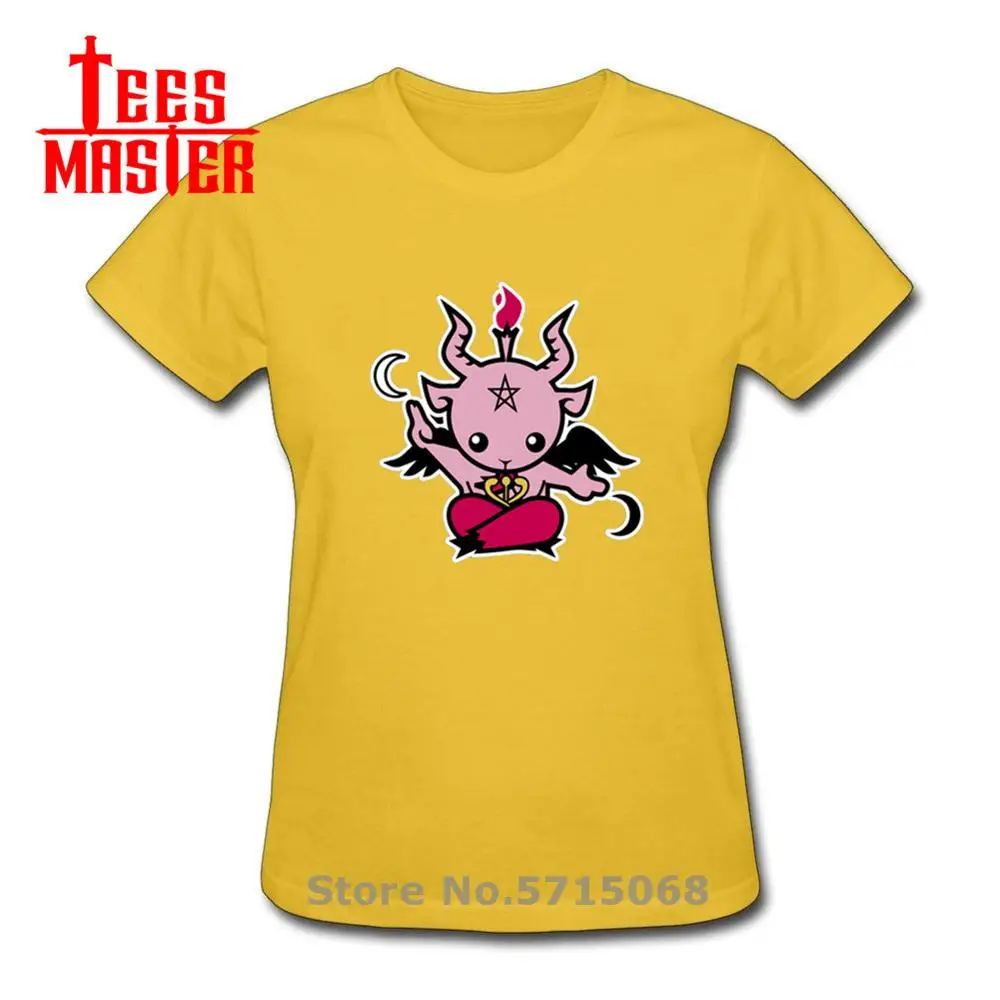 Необычные вещи 2020 летняя стильная футболка с изображением Сатанинского козла