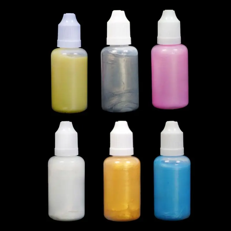 

6 Colors Magic Resin Art Ink Diffusion Pigment Resin Outline Drawing Paste Resin Colorant Jewelry Making Tools 30g