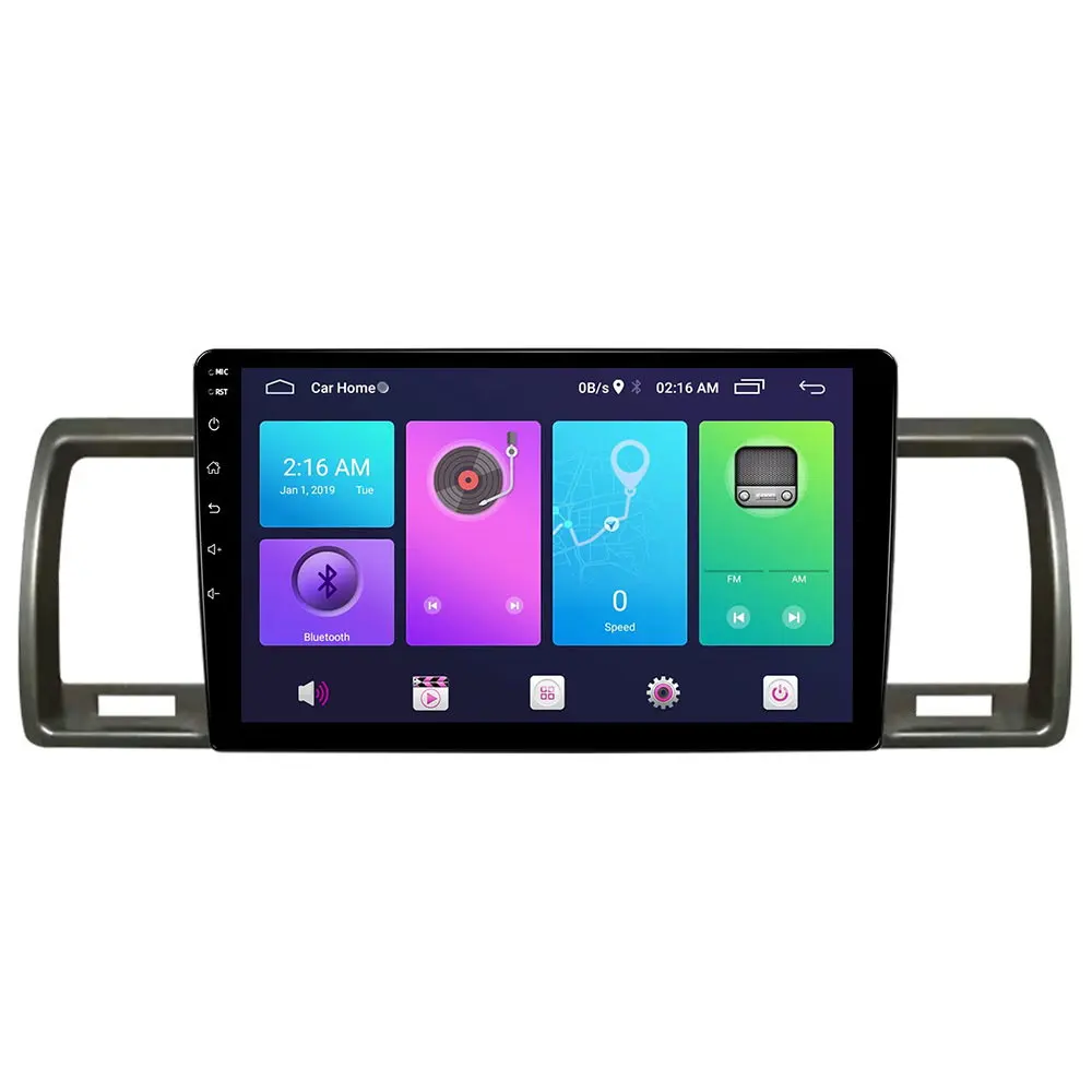 Автомагнитола 2DIN для TOYOTA HIACE 2005-2018 мультимедийный плеер на Android радиоприемник с