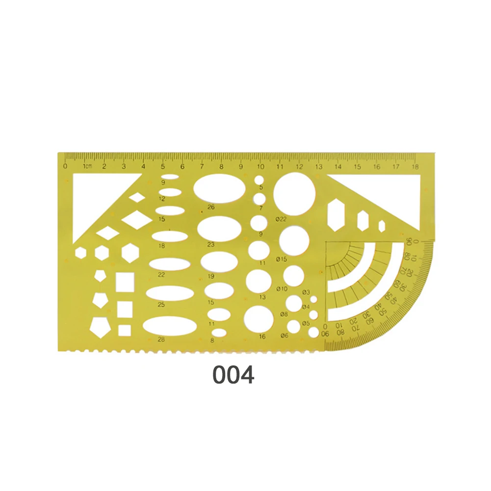 

Interior Design Accessories House Plan Furniture Templates Ruler Shapes For Architecture Drawing Stencil Durable Drafting Tools