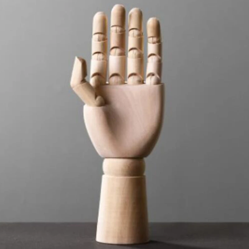 Дерево Искусство манекен рука модель идеально подходит для рисования эскиз