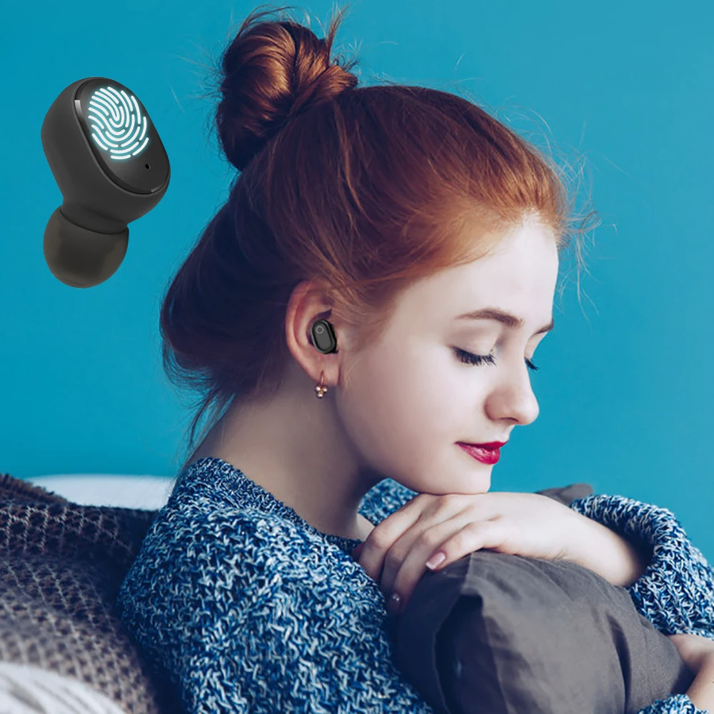 Умные bluetooth-наушники портативная мини-гарнитура многофункциональная сенсорная