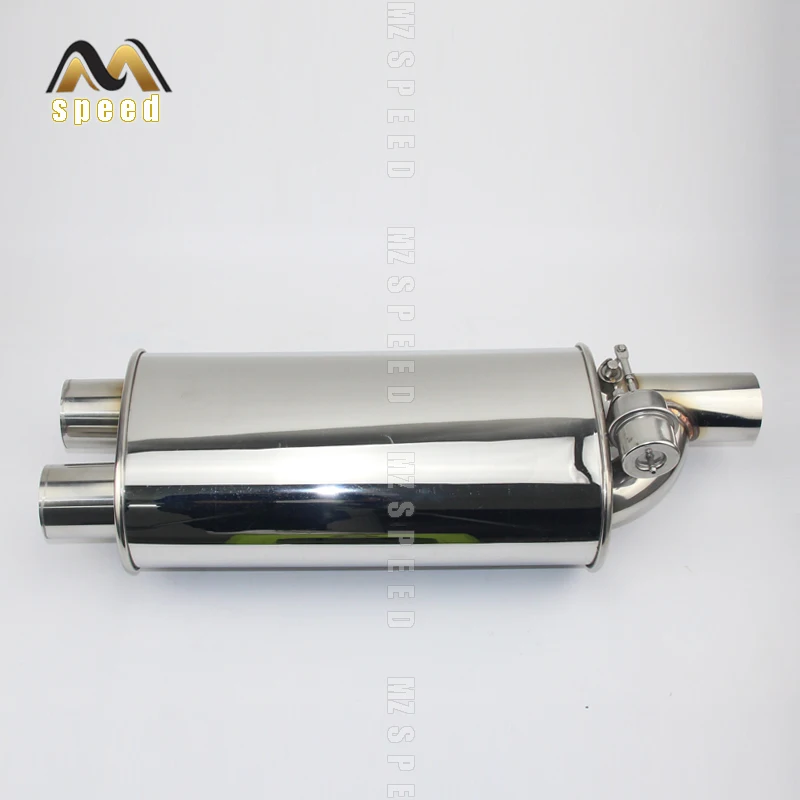 Автомобильный контроллер выхлопного клапана глушитель из нержавеющей стали для