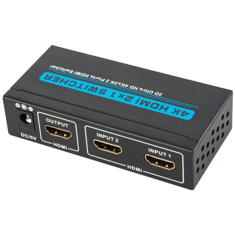 

HDMI 2X1 Two in One Out 4K Switch Supports Distance of More Than 15 M
