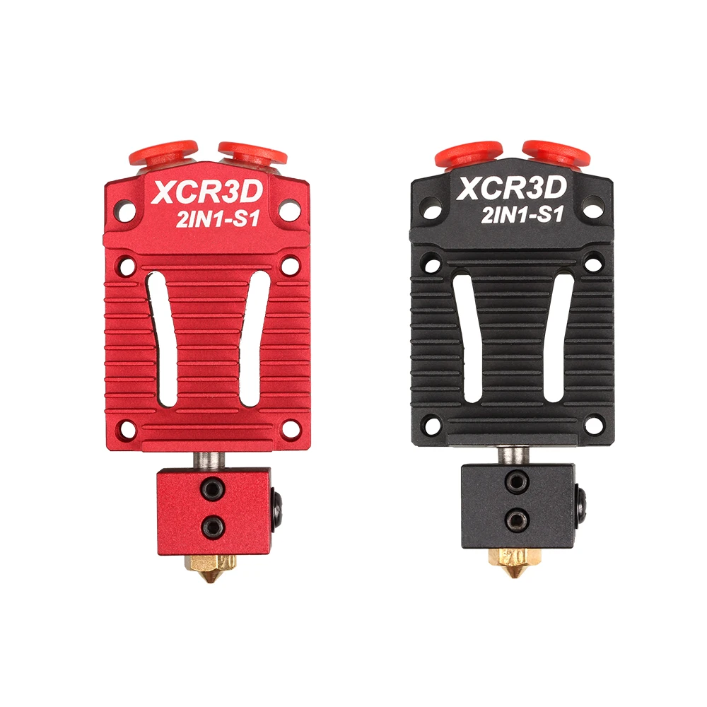 3DSWAY 3D-принтеры Запчасти XCR3D 2IN1-S1 Hotend 2 в 1 из коммутатор Цвет Полет космического