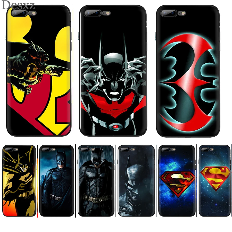 Чехол для телефона с Бэтменом темным рыцарем iPhone 8 7 6 6S Plus 11 Pro X XS XR MAX 5 5S SECover |