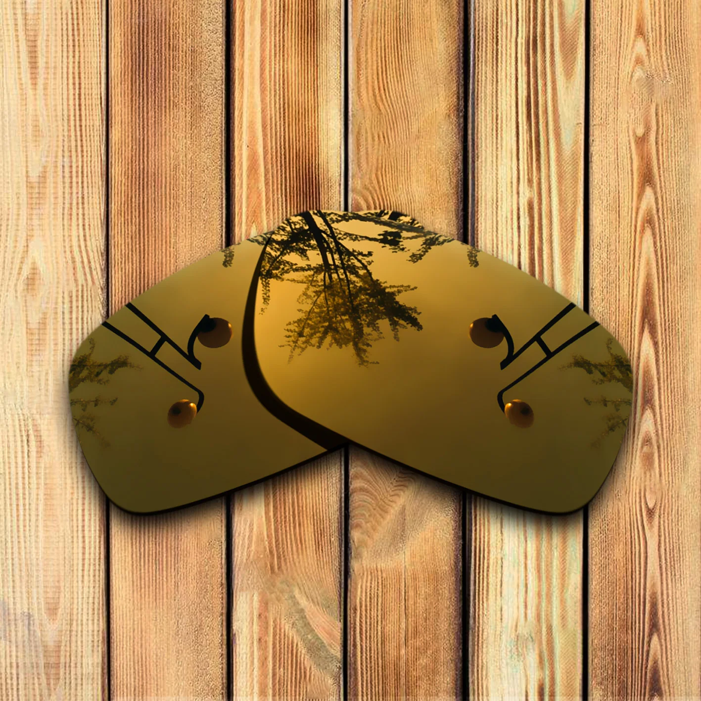 100% Precisely Cut Polarized Replacement Lenses for-Oakley Oil Drum Sunglasses Copper Mirrored Coating Color- Choices