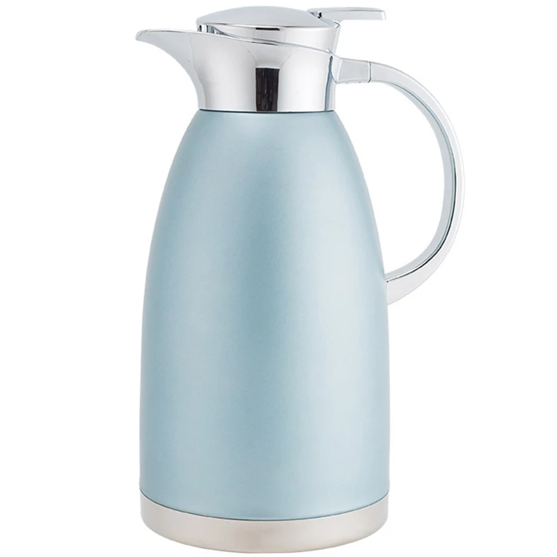 2.3L большая емкость с двойной стенкой 304 нержавеющая сталь горячая вода в чайник |