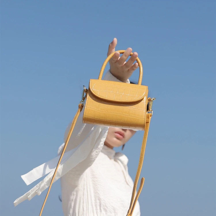 

Mini French Fashion Handbag PU Leather Bags Tote Women Crossbody Bag Messenger Handbag Clutch Ladies Vintage Shoulder Bag Small