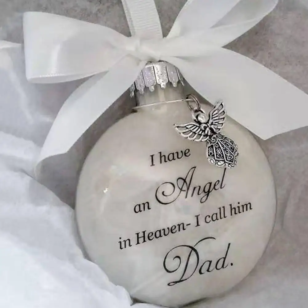 

Angels In Heaven Decor Memorial Christmas Tree Decorations Ornament Dad Mom Sister Brother Son Daughter In Heaven Memorial Gift