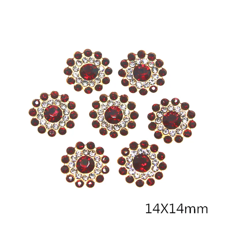 Круглые пуговицы с плоской задней частью для украшения дома и сада аксессуары