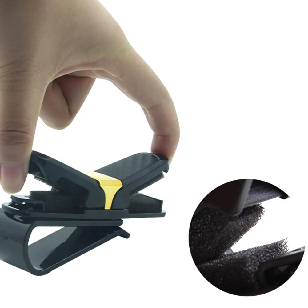 Портативный Универсальный Автомобильный очки галстук зажимы карты органайзер