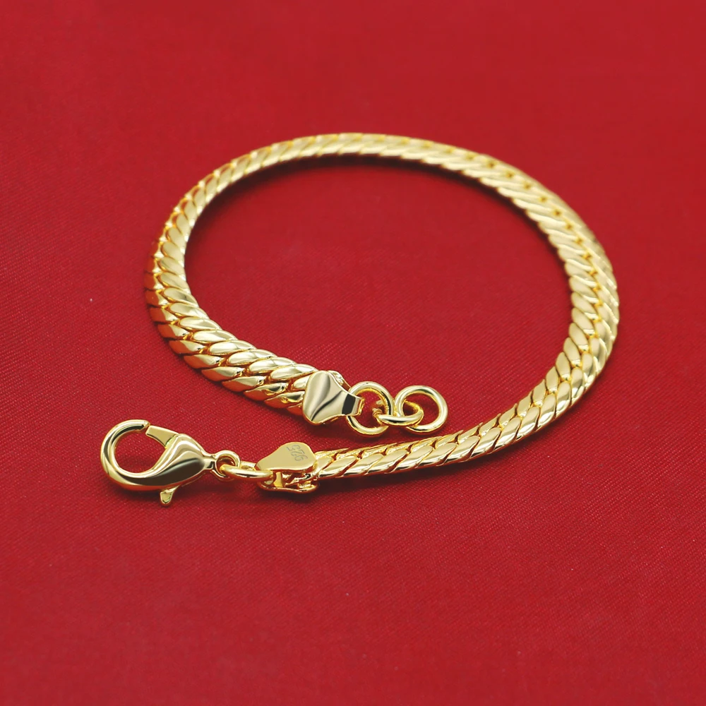 Модные мужские серебряные ювелирные изделия 925 стерлингового серебра браслет