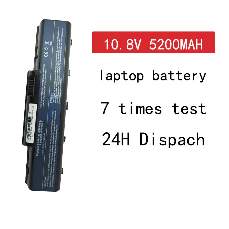 HSW 5200mah laptop battery for acer EMACHINES E525 E627 E725 D525 D725 G620 G627 G725 E627-5019 AS09A31 AS09A41 AS09A51 Battery |