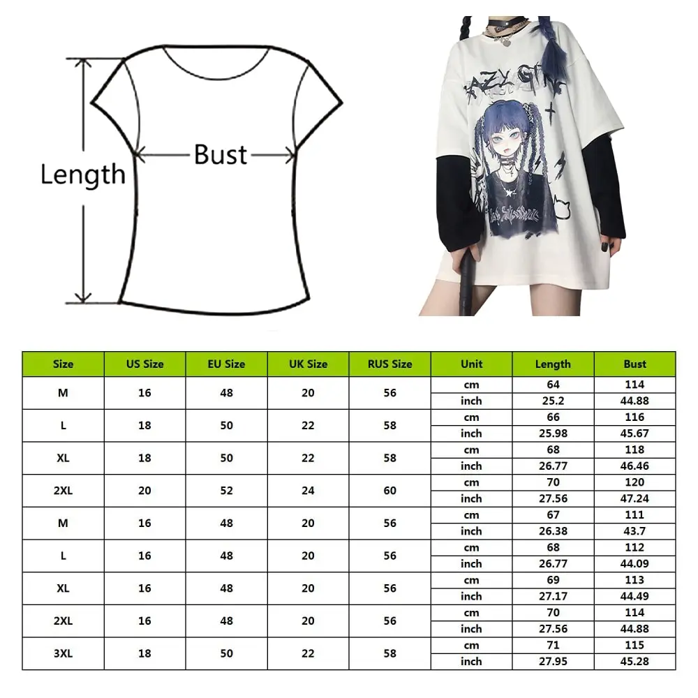 

Summer Goth Female Tee Aesthetic Loose Women T-shirt Punk Dark Grunge Streetwear Ladies gothic Top T-shirts Harajuku Clothes y2k