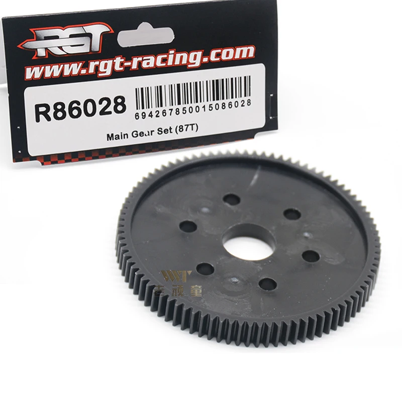 Пластиковая Шестерня 87T R86028 для 1/10 RGT EX86100 с дистанционным управлением, подъемные автомобили на гусеничном ходу, оригинальные аксессуары