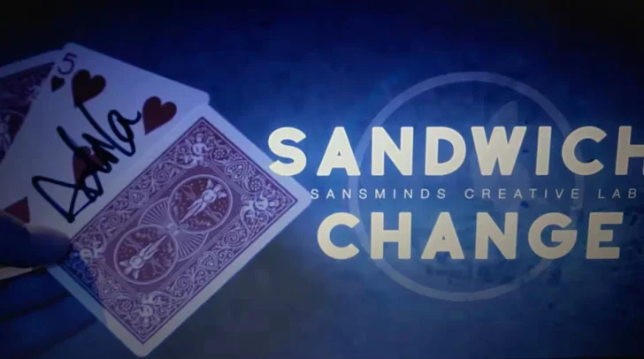 

2020 Sandwich change by sansminds , magic trick Version Chinese language
