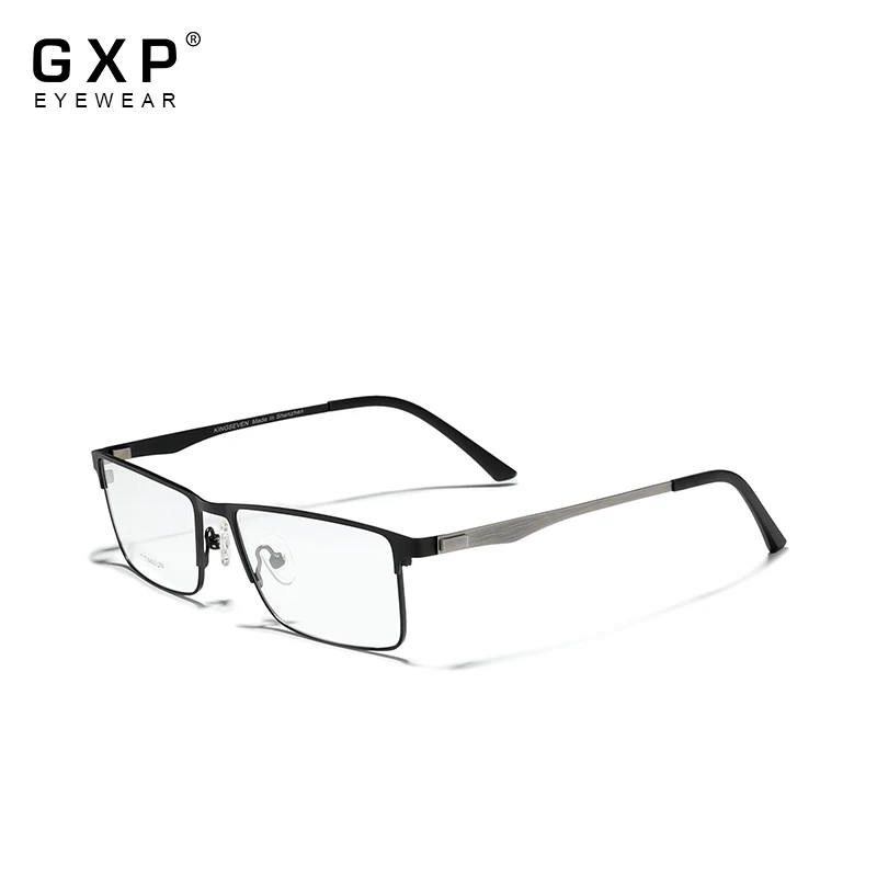 

GXP Pure Titanium Glasses Frame Men Square Eyewear 2021 Male Classic Optical Myopia Prescription Eyeglasses Frames