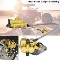 hydraulic rear disc caliper brake system off road motorcycle parts assembly for apollo 110cc crf50 125cc 250cc atv