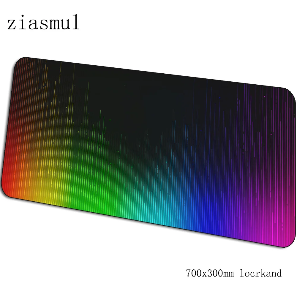 Rgb коврик для мыши 70x30 см, игровой коврик для мыши, анимэ, натуральный каучук, офисный коврик для ноутбука, Kawaii padmouse, игры, pc gamer, коврики - Цвет: pattern 6