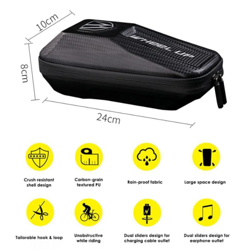 

Outdoor Cycling Waterproof Big Capacity Hard Bike Bag Frame Bag Mobile Phone Eva Top Tube Bag Cycling Accessories Hot