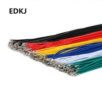 10pcs 20cm xh2 54 connector terminal wire electronic wire single head with terminal without housing single head compression reed