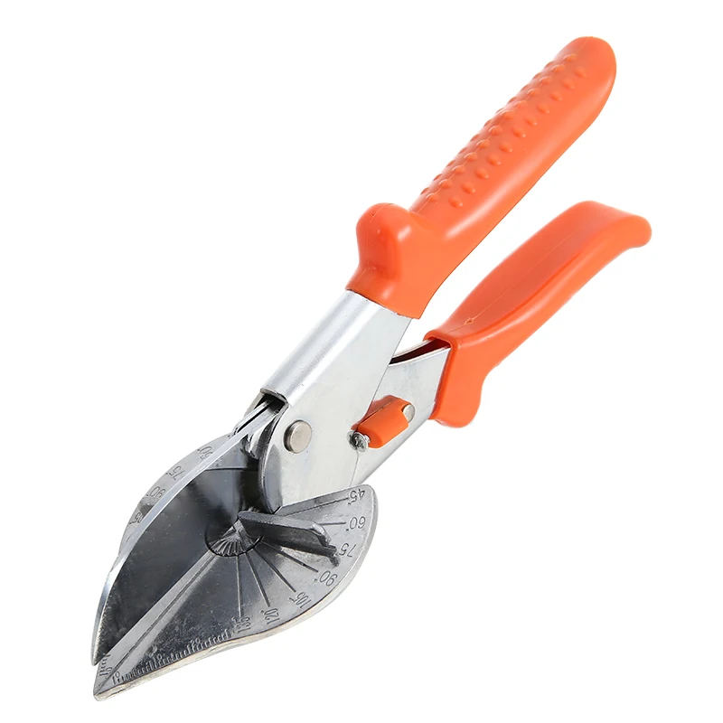 

Angle Scissors Adjustable 45-135 Degree Angle Shears Miter Cutter Hand Shear Multifunctional PVC PE Plastic Pipe Scissors Tool