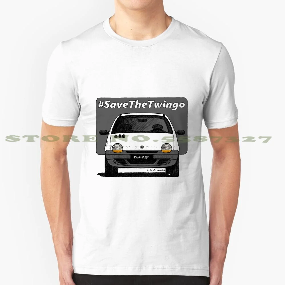 

Мой рисунок Renault мало, # Savethetwingo, графика, забавная фотофутболка на заказ, Renault 4