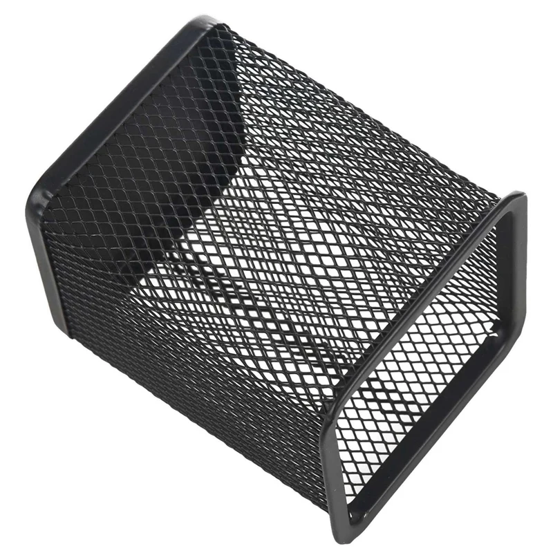 

1 Pcs Rectangular Mesh Style Pen Ruler Holder & 6 Pcs Premium Trifold 4 Inches Wide Brochure Holder