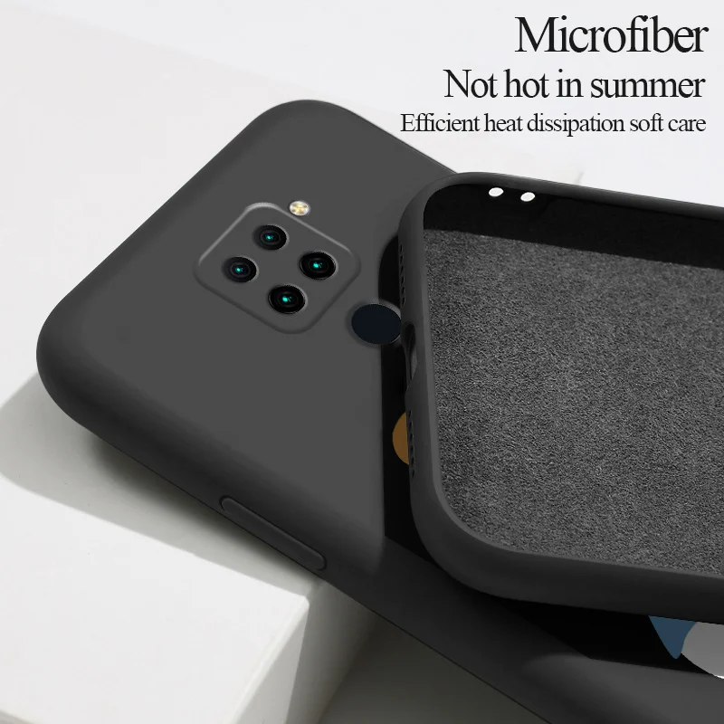 

Mo Angry Duck Phone Case For Xiaomi Redmi 9 9A Note 9 9T 8 7 Pro K40 K30 K20 Liquid Silicone Cover