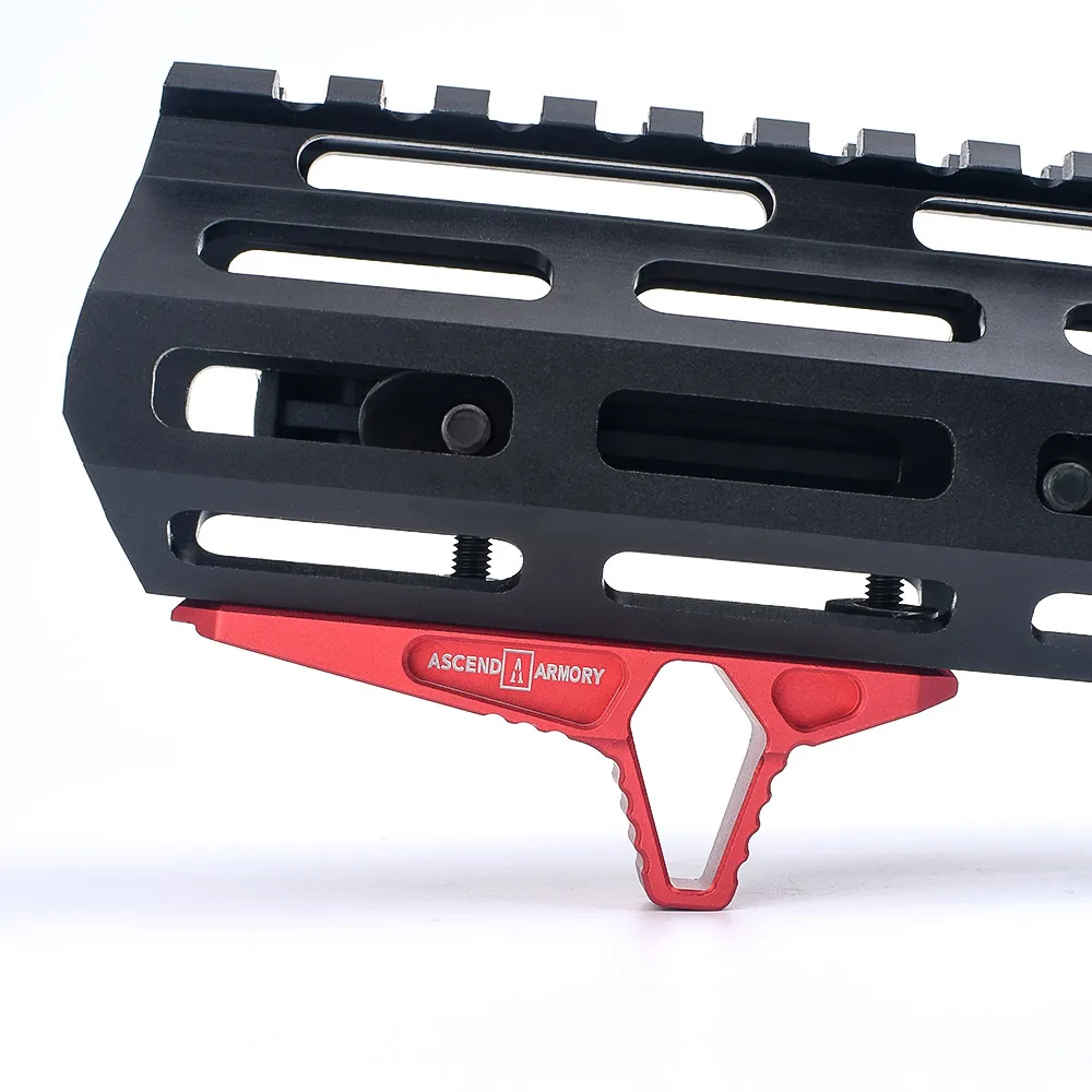 

WADSN Airsoft Fishbone Handguard Angled C-Clamp Hand Stop Blocker Fit M-Lok Keymod 20mm Picatinny Rails Modified Assembly