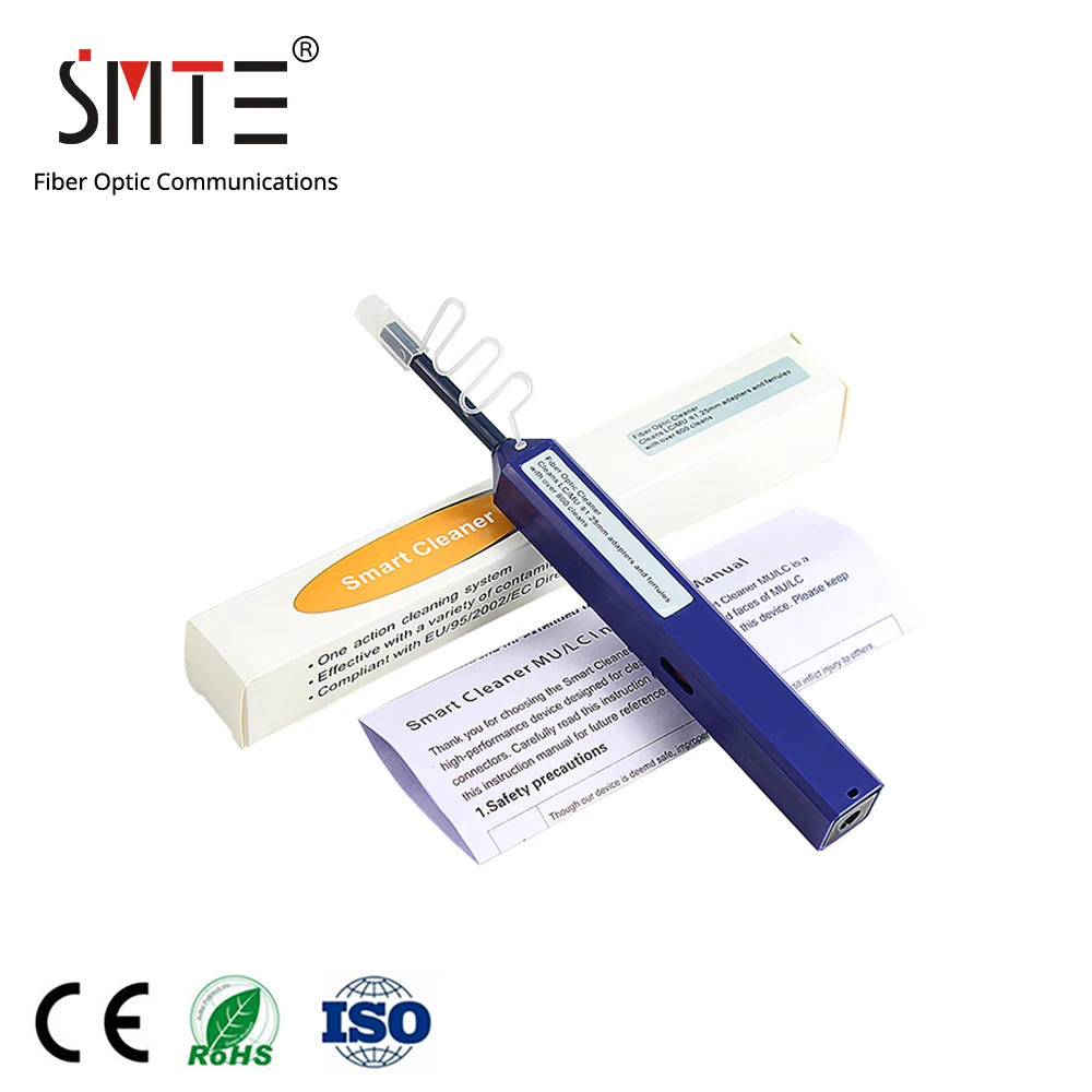 Fiber optic cleaner One Click Cleaner 1.25mm 2.5mm for SC ST FC Optic Connector Pen cleaning tool | Мобильные телефоны и