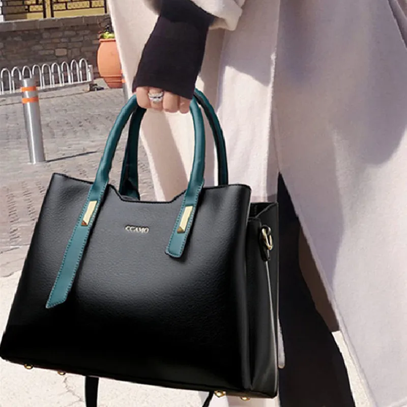 

Genuine Leather Casual Totes Large Capacity Single Shoulder Handbags Ladies Fashionable Purse and Handbag Neverful Bag Bolso Cc