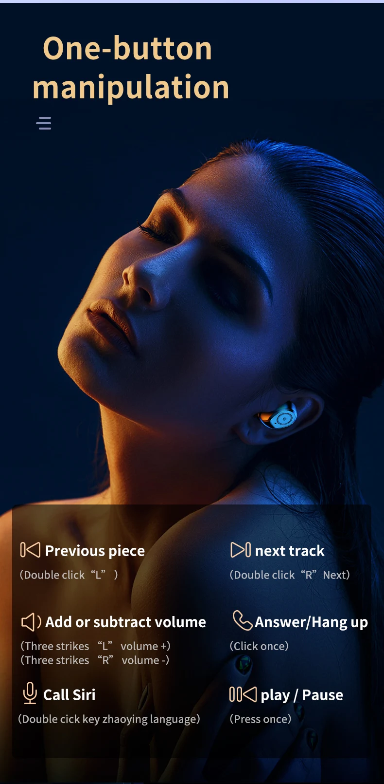 Новые мини Bluetooth беспроводные 5,0 наушники спортивные HIFI стерео HD микрофон музыка Handfree IPX7 водонепроницаемый для смартфона