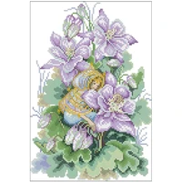 cowardly fairy patterns counted cross stitch 11ct 14ct 18ct diy cross stitch kits embroidery needlework sets home decor