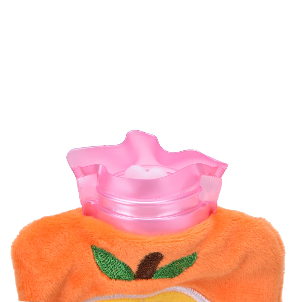 

Rubber HOT Water Bottle Bag Hand Feet Warming Cartoon Plush Warm Relaxing Heat Cold Outdoor Home Handbags Necessary 1PC