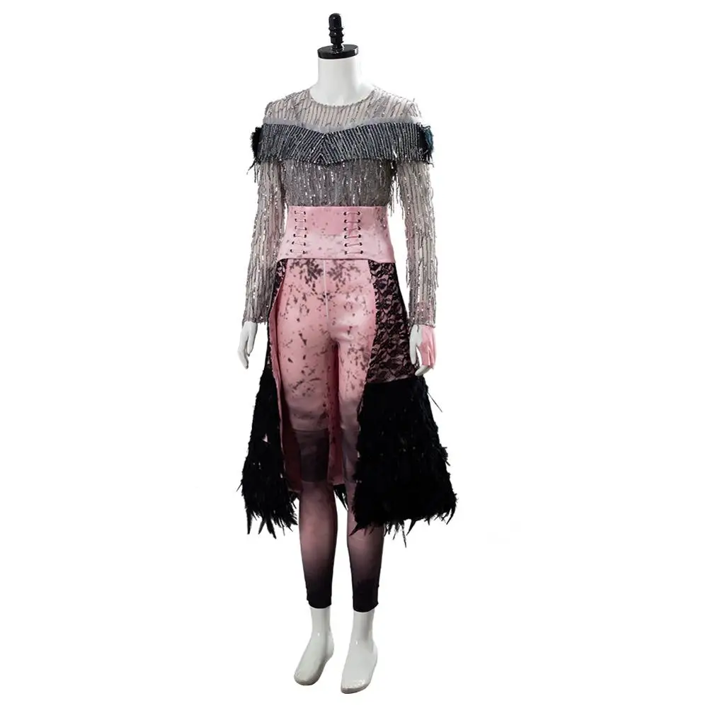 Костюм Одри для косплея злых людей 3 костюм розового цвета униформа женщин на