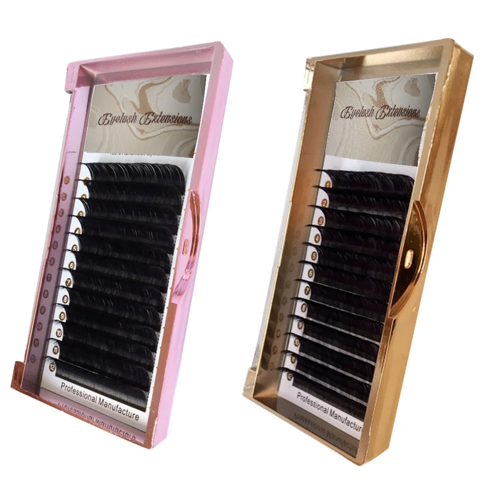 Free Shipping Individual Silk Eyelash Further All size High Quality Extension Mink | Красота и здоровье