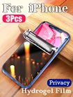 13ProMax Защитная пленка для экрана для IPhone 11 12ProMax 12 Mini 13Pro противоскользящая Гидрогелевая пленка XR XS MAX 12Pro 11ProMax Soft