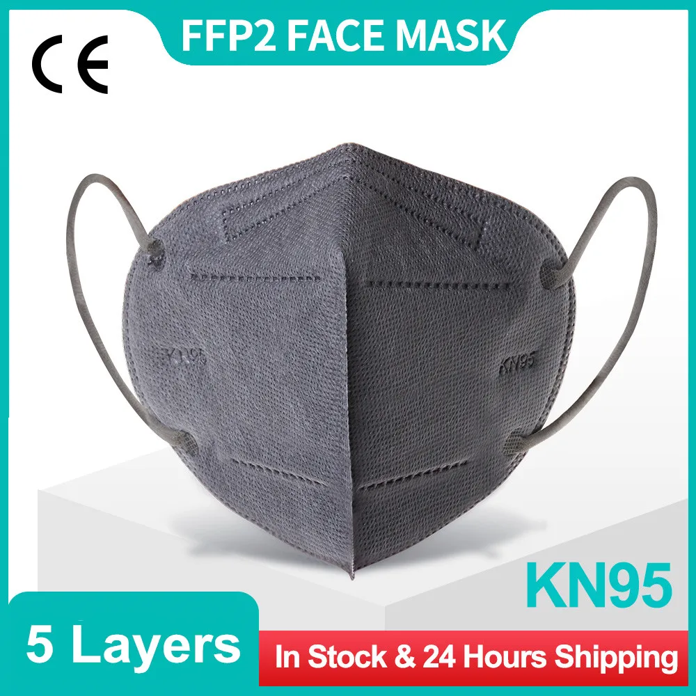 Маска для взрослых Mascarilla FPP2 Homologada FFP2 Mascarillas CE сертификат FFP2Mask 5 слоев KN95 маски FP2