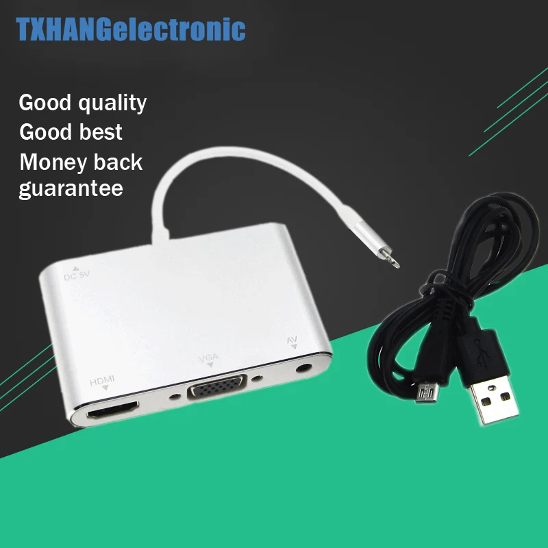 Lightning to HDMI VGA Digital AV Adapter Cable For iPhone X 6 7 8plus diy electronics