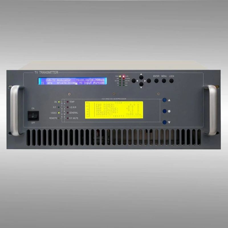 ТВ передатчик ZHC518D 500 Вт VHF UHF DVB T приставка для цифрового телевидения|equipment press|tv wall