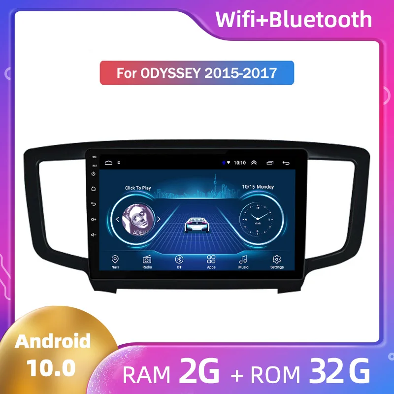 Автомобильный мультимедийный плеер Радио android стерео для Honda Odyssey 2015 2016 2017