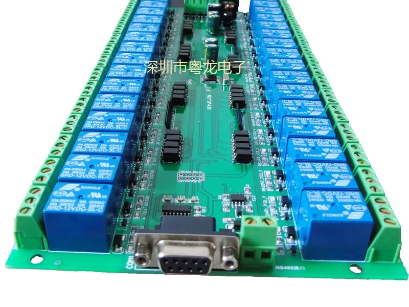 32 полосная Стандартная плата 4 полосный вход сигнала RS485/232 интерфейс задержки